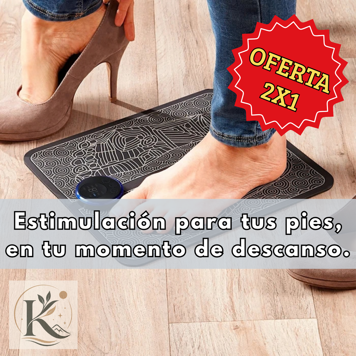 Masajeador de Pies Postur | Relajación profunda en solo 15 minutos al día