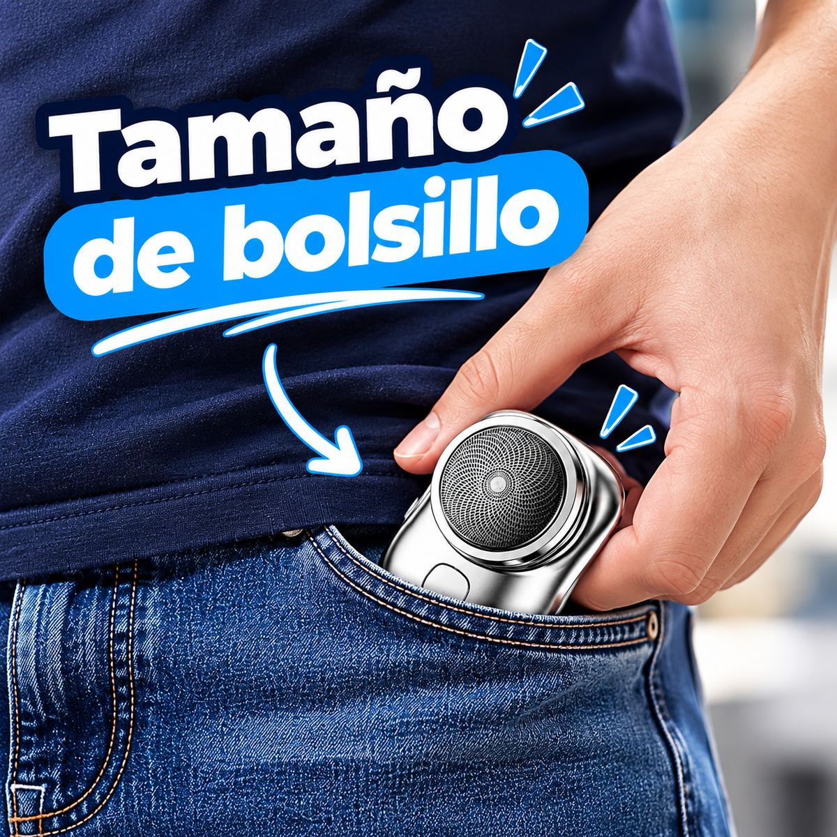 Máquina de Afeitar Portátil