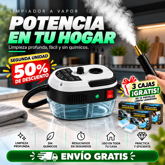 Limpiador A Vapor Portatil